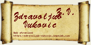 Zdravoljub Vuković vizit kartica